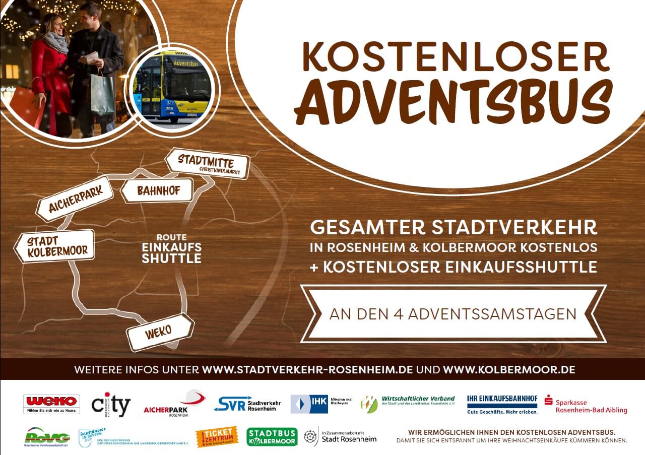VS_Adventsbus Flyer kostenloser Adventsbus Vorderseite
