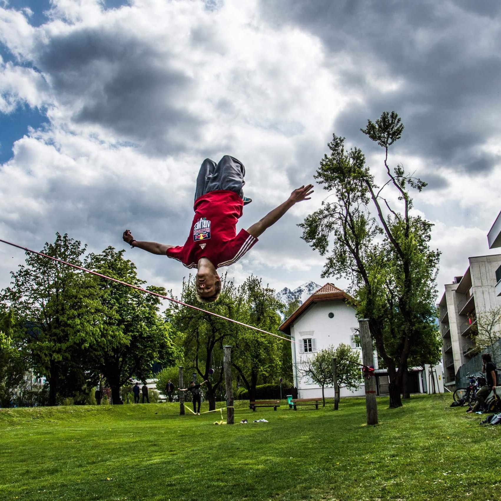 DAV Sektion Rosenheim Slackline